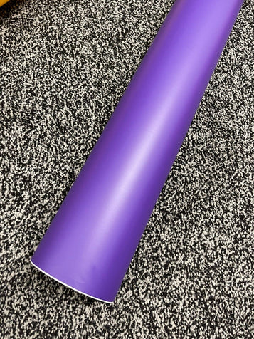 Purple Matte Vinyl Wrap Sheet Car Wrap Various Colours and Sizes 'Air Bubble Free'