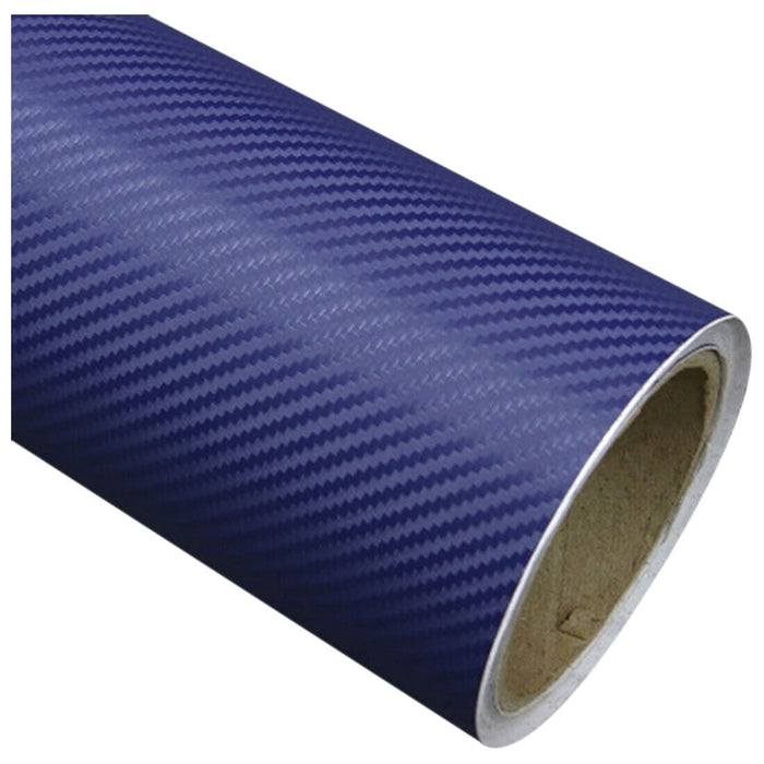 Matte Light BLUE  Car Vinyl Wrap Film BLUE Carbon Fibre matte Gloss DIY Waterproof "30cm x 1.52m "