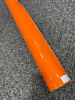 Orange Car Gloss Vinyl Wrap Sheet Car Vinyl Wrapping Sticker Film Air Bubble Free