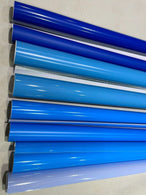 blue Vehicle Vinyl Wrap Super Gloss Blue Sticker Decal Film Air Free Car wrapping UK