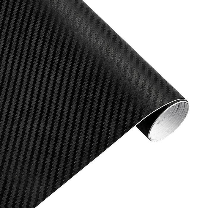 7 Diagonal BLACK 5Diagonal Carbon Fibre Vinyl Wrap Sheet Film Sticker Car wrap 2D 3D 4D Carbon