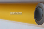 Yellow Top Quality Matte Vinyl Wrap Sheet Car Wrap 'Air Bubble Free' Car wrapping.