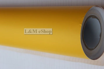 Yellow Top Quality Matte Vinyl Wrap Sheet Car Wrap 'Air Bubble Free' Car wrapping.