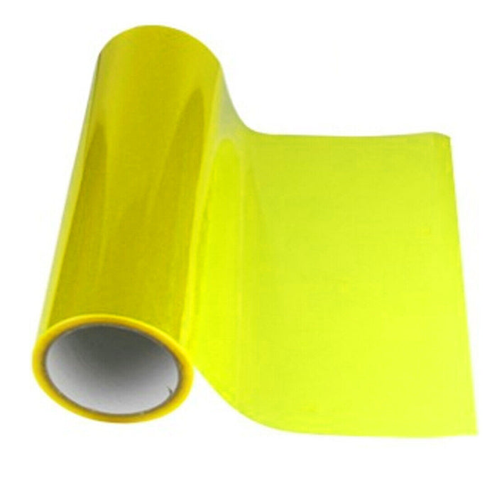 Yellow Car Light film Vinyl Wrap Headlight Taillight Transparent Different Colours Tint