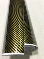 5 Carbon Black  Car Vinyl Wrap 2D Carbon Fibre Sheet Film Sticker Car Wrap Air bubble free gloss