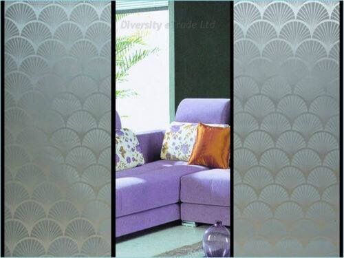 Privacy Glass Vinyl Doors Frosted Window Film Decorative Sticker Self Adhesive