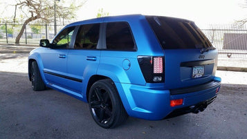 Metallic Blue Gloss Vinyl Wrap Sheet Car Wrap Various Colours and Sizes 'Air Bubble Free'