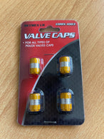 4x Tyre Air Valve Dust Caps Car Bike Motorcycle Vehicle tire stems cap universal