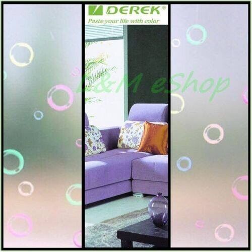 Home Decor Frosted Privacy Window Film Tinting Glass Doors Curtains Sticker film