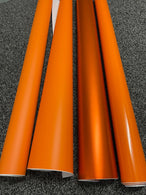 Bright Orange Car Vinyl Wrap Orange Matte Gloss Sheet Film Car Wrapping Film Sticker Air Free