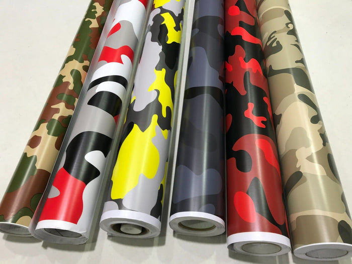 CITY CAMO  CAMOUFLAGE Car Vinyl Wrap Film DIY Waterproof Auto Motorcycle Air Bubble Free