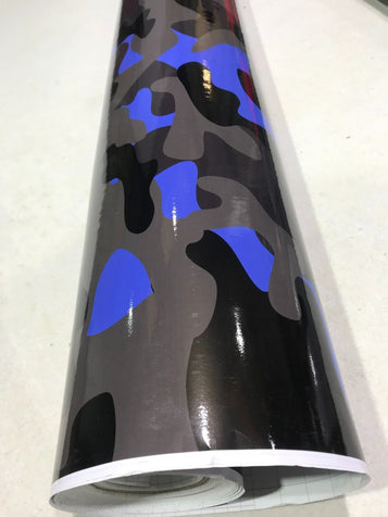 Gloss Large Camouflage Car Vinyl Wrap Sticker Film Air Free Vehicle wrapping UK