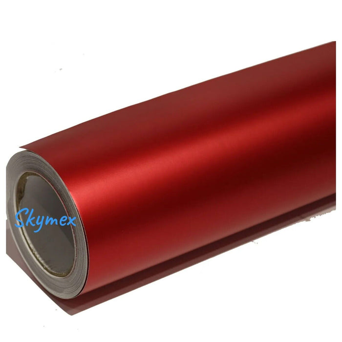 Car Vinyl Wrap RED Matt Chrome Pearlescent Car Auto Wrapping Sheet Steker Film