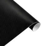 4D Carbon Fibre Car Vinyl Wrap Sheet Film Sticker Vehicle Auto wrapping UK