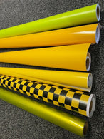 Matte yellow Yellow Matte Gloss Car Vinyl Wrap Sheet Film Car Wrapping Film Sticker Air Free