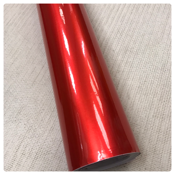 Car Vinyl Wrap GLOSS METALLIC RED Vinyl Car wrapping 