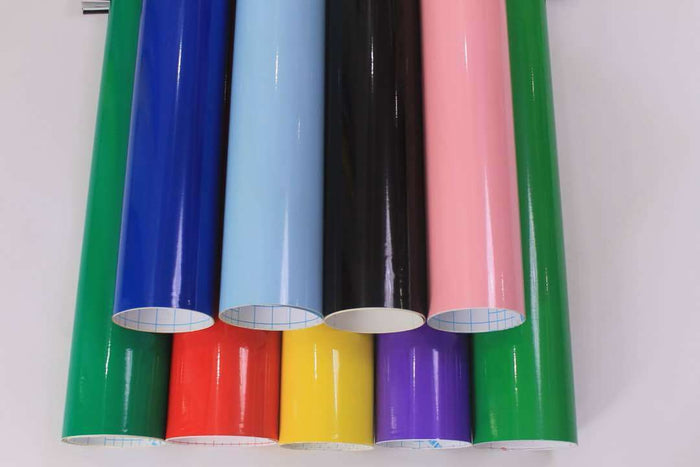 Yellow Gloss Car Vinyl Wrap Sheet Car Wrapping Film Various Colours and Sizes.