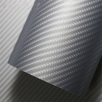 Dark Grey 4D Carbon Fibre Car Vinyl Wrap Sheet Film Sticker Vehicle Auto wrapping UK