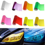 Pink Car Tinting Light film Headlight Taillight Transparent Vinyl wrapping sticker