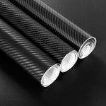 Car vinyl wrap film 3D 4D 7 BLACK Carbon Fibre Auto Motorcycle ( 30cm x 1.52m )