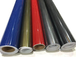 30CM x 1.52M 5DM Carbon Fibre Vinyl Wrap (Air/Bubble Free) Gloss car wrapping