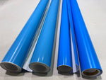 Dark BLUE Brushed aluminium  BLUE gloss BLUE Carbon Fibre matte Gloss Vinyl Film Car Wrap DIY Waterproof 30cm x 1.52m