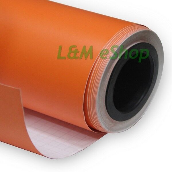 Orange Top Quality Matte Vinyl Wrap Sheet Car Wrap 'Air Bubble Free' Car wrapping.