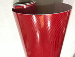 30CM x 1.52M 5DM Carbon Fibre Vinyl Wrap (Air/Bubble Free) Gloss car wrapping