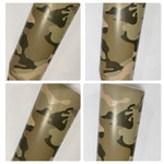 Matte army green Large Triangle CAMOUFLAGE Car Vinyl Wrap DIY Auto Sticker film wrapping UK