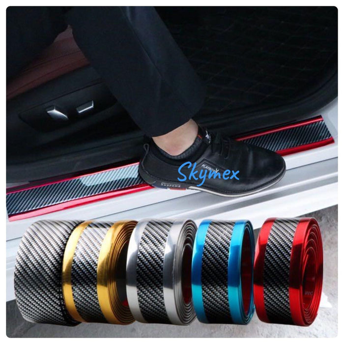 Car Bumper Skirt Protector Rubber Splitter Spoiler Side Universal Strip 3M x 5CM