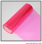 Pink Car Light film Vinyl Wrap Headlight Taillight Transparent Different Colours Tint