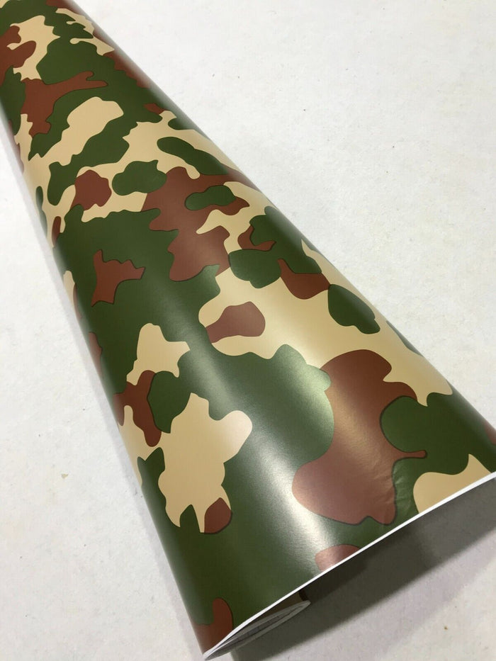 TRIANGLE ARMY CAMO Large Triangle CAMOUFLAGE Car Vinyl Wrap DIY Auto Sticker film wrapping UK