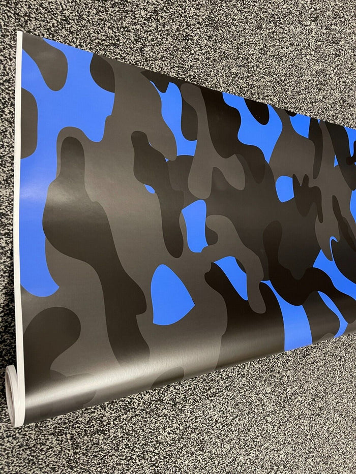 Car Vinyl Wrap Sticker Film Large Triangle CAMOUFLAGE DIY Auto 30cm x 1.52m Camo