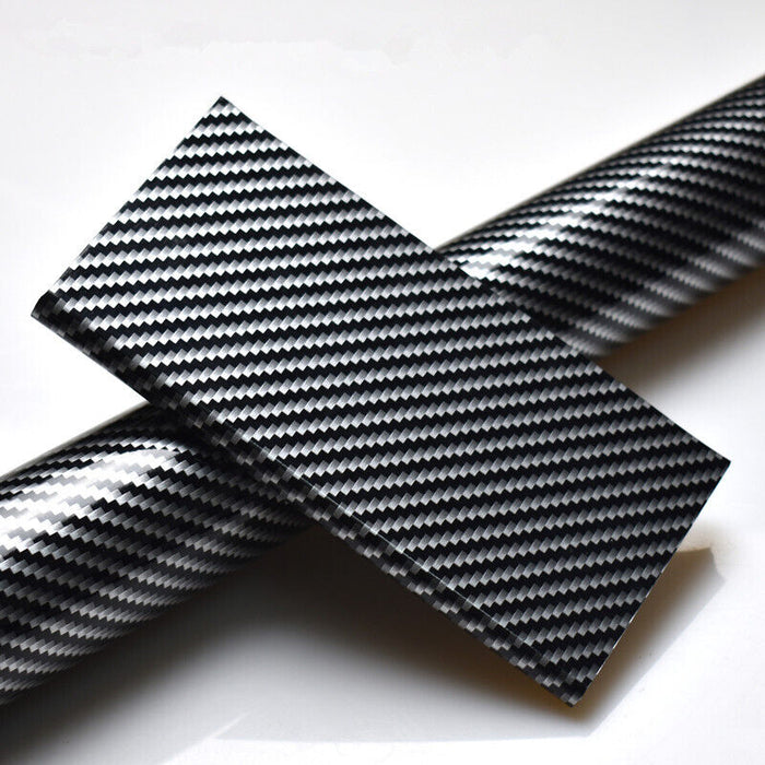 2D diagonal Black Gold 5Diagonal Carbon Fibre Vinyl Wrap Sheet Film Sticker Car wrap 2D 3D 4D Carbon