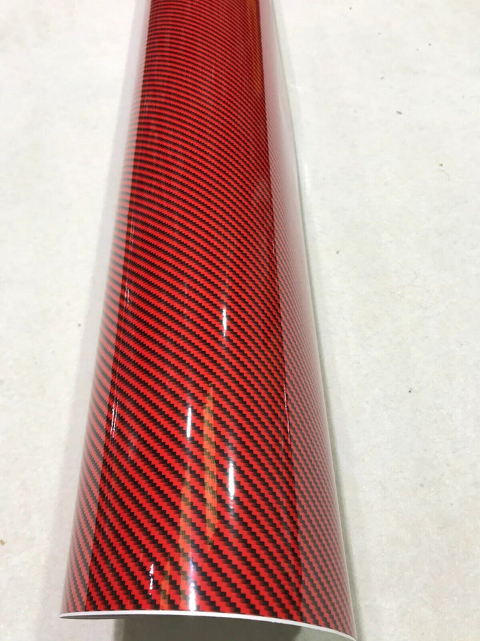 Car Vinyl Wrap 2D Carbon Fibre Sheet Film Sticker Car Wrap Air bubble free gloss