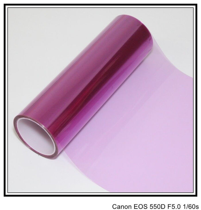 Purple Car Light film Vinyl Wrap Headlight Taillight Transparent Different Colours Tint