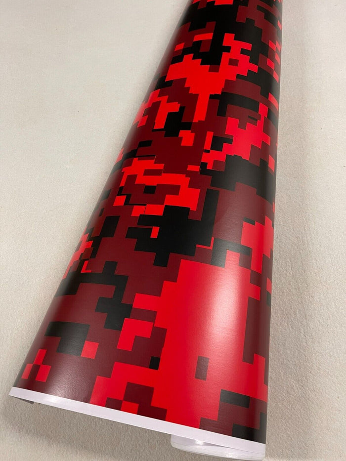 Check BLACK and RED  Car Vinyl Wrap CHECK CHEQUERED Car WRAPPING GRAPHIC sticker bomb Car Roof Matte