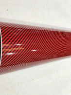 Car Vinyl Wrap 2D Carbon Fibre Sheet Film Sticker Car Wrap Air bubble free gloss