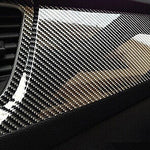 3D black 5Diagonal Carbon Fibre Vinyl Wrap Sheet Film Sticker Car wrap 2D 3D 4D Carbon