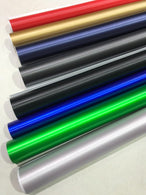 Royal Blue Brushed Aluminium Car Vinyl Wrap sticker film 'Air Free'Vehicle Auto wrapping UK