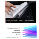 Car Vinyl wrap TPF Paint protection Clear film 3Layers Adhesive Self Healing 15M