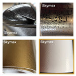 Crocodile Snake Skin Car Vinyl Wrap Film Black White Gold - Air Free Bubble