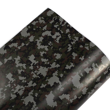 Car Vinyl Wrap DIGITAL CAMOUFLAGE Sheet Car Wrapping film Air Bubble Free