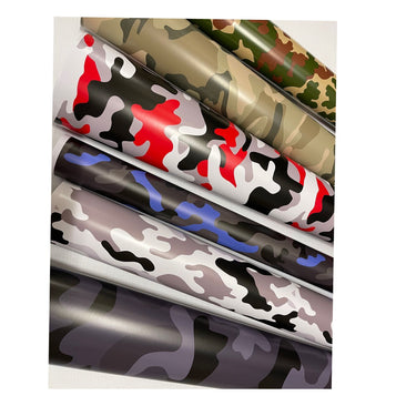 Car Vinyl Wrap Film CITY CAMOUFLAGE Car Wrapping Sheet Air Bubble Free