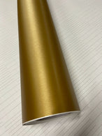 GOLD Vinyl Wrap Brushed Metallic Air Bubble Car wrapping film sticker