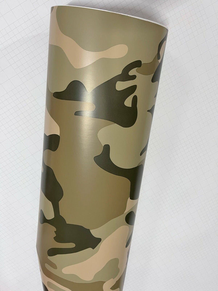 Car Vinyl Wrap DESERT CAMOUFLAGE Sheet Car Wrapping Air Bubble Free