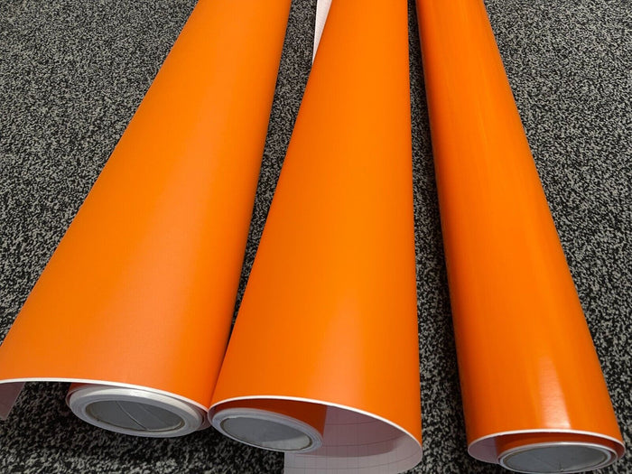 Frosted Orange  Car Vinyl Wrap Orange Matte Gloss Sheet Film Car Wrapping Film Sticker Air Free