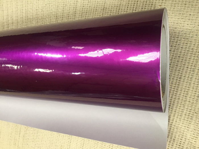 Auroral Film PURPLE  Car Vinyl Wrap Auroral Metallic Gloss Wrapping Film Sticker Air Free Bubble