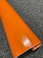 Bright Orange Car Vinyl Wrap Orange Matte Gloss Sheet Film Car Wrapping Film Sticker Air Free