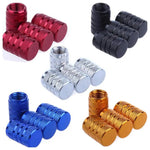 4x Tyre Air Valve Dust Caps Car Bike Motorcycle Vehicle tire stems cap universal